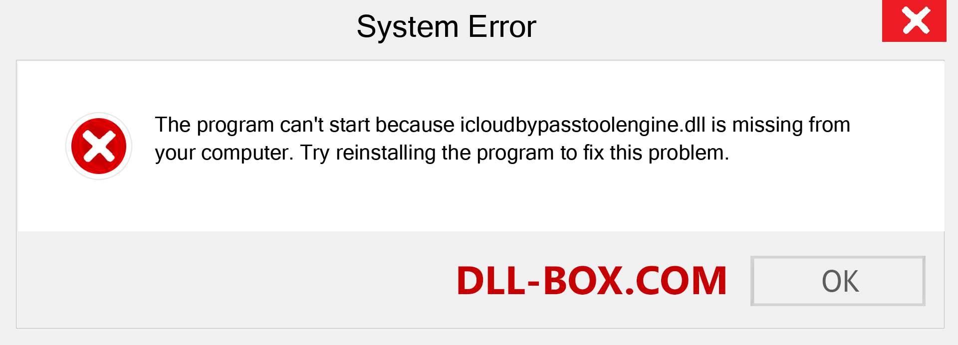  icloudbypasstoolengine.dll file is missing?. Download for Windows 7, 8, 10 - Fix  icloudbypasstoolengine dll Missing Error on Windows, photos, images